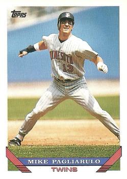 1993 Topps #336 Mike Pagliarulo Front