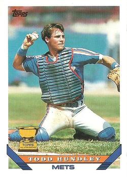 1993 Topps #380 Todd Hundley Front