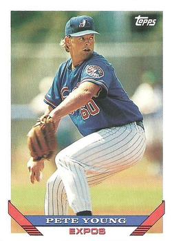 1993 Topps #432 Pete Young Front