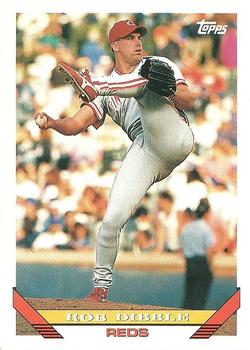 1993 Topps #470 Rob Dibble Front