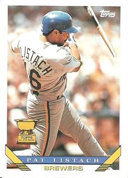1993 Topps #480 Pat Listach Front