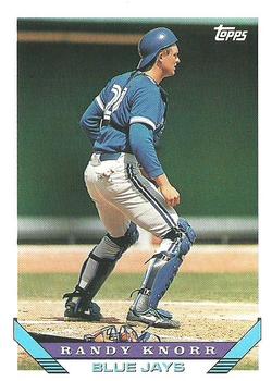 1993 Topps #534 Randy Knorr Front