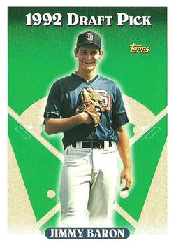 1993 Topps #538 Jimmy Baron Front