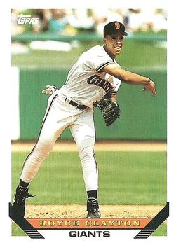 1993 Topps #542 Royce Clayton Front