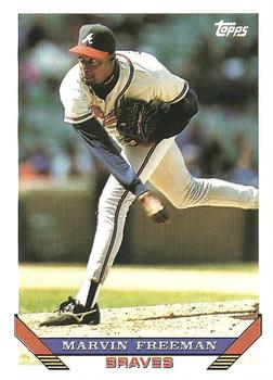 1993 Topps #583 Marvin Freeman Front