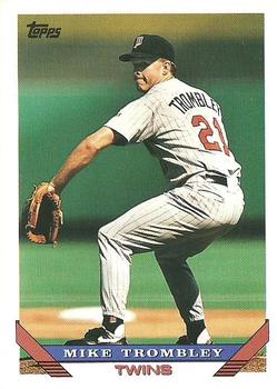 1993 Topps #588 Mike Trombley Front