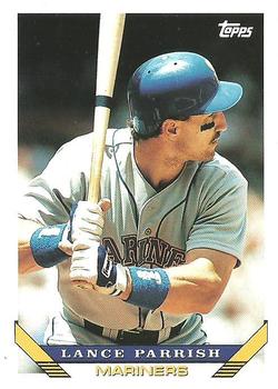 1993 Topps #609 Lance Parrish Front