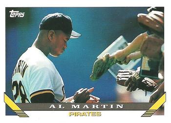 1993 Topps #623 Al Martin Front