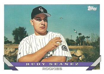 1993 Topps #676 Rudy Seanez Front