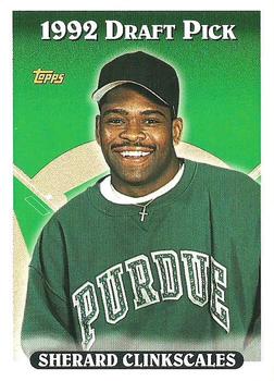 1993 Topps #706 Sherard Clinkscales Front