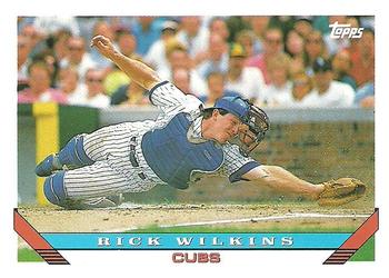 1993 Topps #721 Rick Wilkins Front