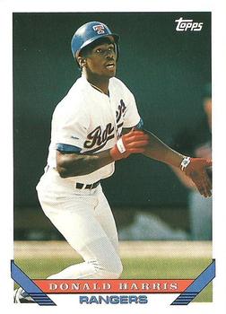 1993 Topps #731 Donald Harris Front