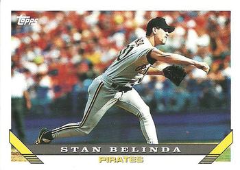 1993 Topps #748 Stan Belinda Front