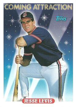 1993 Topps #801 Jesse Levis Front