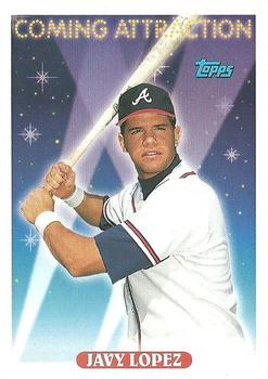 1993 Topps #811 Javy Lopez Front