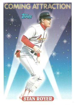 1993 Topps #820 Stan Royer Front