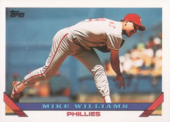 1993 Topps #99 Mike Williams Front