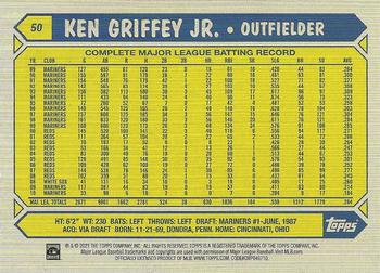 2021 Topps All-Star Rookie Cup #50 Ken Griffey Jr. Back