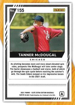 2021 Panini Elite Extra Edition - Prime Numbers A #155 Tanner McDougal Back