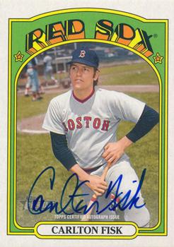 2021 Topps Heritage - Real One Autographs High Number #ROA-CF Carlton Fisk Front