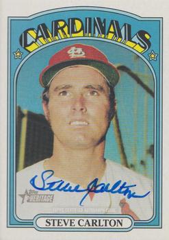 2021 Topps Heritage - Real One Autographs High Number #ROA-SC Steve Carlton Front