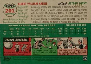 2021 Topps All-Star Rookie Cup - Topps Rookie Recreates Gold Foil #TRR-7 Al Kaline Back