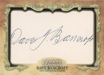 2021 Topps Dynasty - Dynasty Cut Signatures #CS-DB Dave Bancroft Front