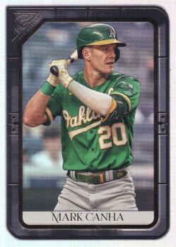 2021 Topps Gallery - Rainbow Foil #166 Mark Canha Front