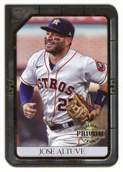 2021 Topps Gallery - Private Issue #83 Jose Altuve Front