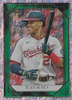 2021 Topps Gallery - Green Pattern #175 Juan Soto Front