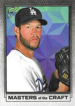 2021 Topps Gallery - Masters of the Craft #MTC-3 Clayton Kershaw Front