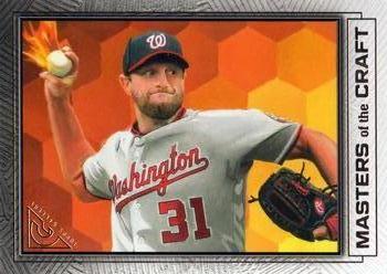 2021 Topps Gallery - Masters of the Craft #MTC-4 Max Scherzer Front