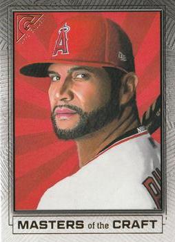 2021 Topps Gallery - Masters of the Craft #MTC-10 Albert Pujols Front