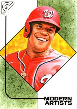 2021 Topps Gallery - Modern Artists #MA-3 Juan Soto Front