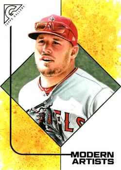 2021 Topps Gallery - Modern Artists #MA-16 Mike Trout Front