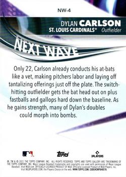 2021 Topps Gallery - Next Wave #NW-4 Dylan Carlson Back