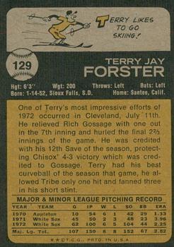 2022 Topps Heritage - 50th Anniversary Buybacks #129 Terry Forster Back