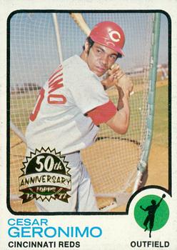 2022 Topps Heritage - 50th Anniversary Buybacks #156 Cesar Geronimo Front