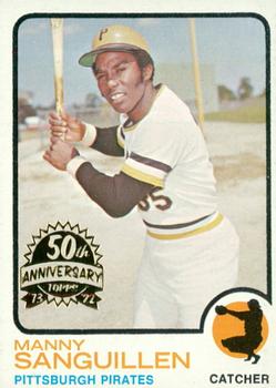 2022 Topps Heritage - 50th Anniversary Buybacks #250 Manny Sanguillen Front
