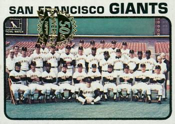 2022 Topps Heritage - 50th Anniversary Buybacks #434 San Francisco Giants Front