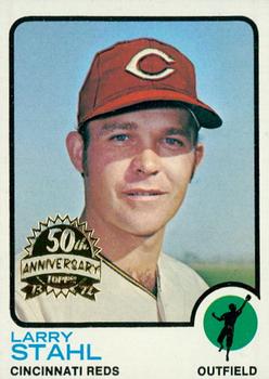2022 Topps Heritage - 50th Anniversary Buybacks #533 Larry Stahl Front