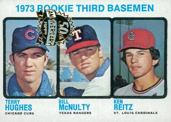 2022 Topps Heritage - 50th Anniversary Buybacks #603 1973 Rookie Third Basemen (Terry Hughes / Bill McNulty / Ken Reitz) Front
