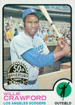 2022 Topps Heritage - 50th Anniversary Buybacks #639 Willie Crawford Front
