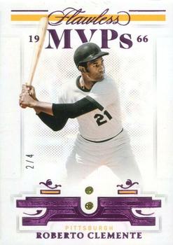 2021 Panini Flawless - Pink #56 Roberto Clemente Front