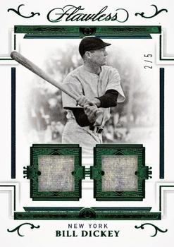 2021 Panini Flawless - Legendary Materials Emerald #LM-BD Bill Dickey Front