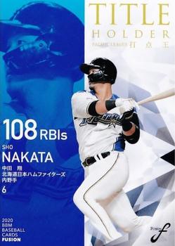 2020 BBM Fusion - Title Holder #TH05 Sho Nakata Front