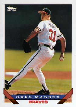 1993 Topps Traded #54T Greg Maddux Front