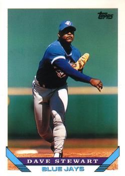 1993 Topps Traded #114T Dave Stewart Front