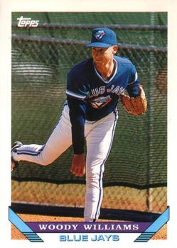 1993 Topps Traded #118T Woody Williams Front