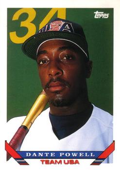 1993 Topps Traded #45T Dante Powell Front